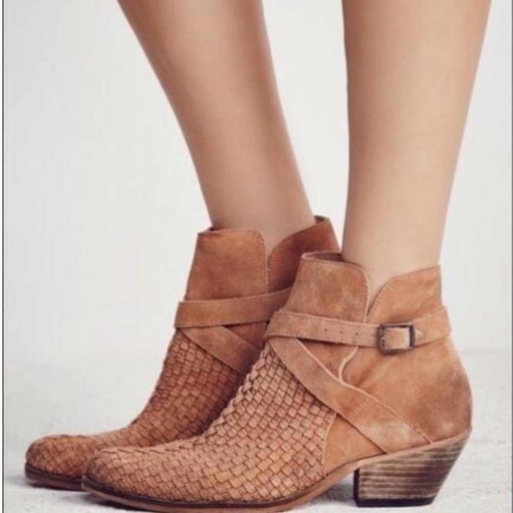Free people Venture Woven Suede Pointed Toe boots - Picture 11 of 12
